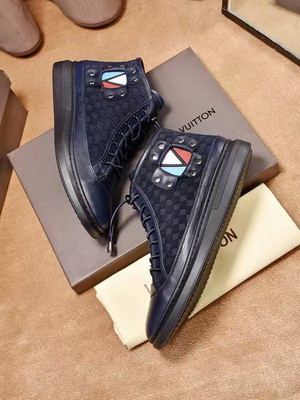 LV High-Top Fashion Men Shoes--047